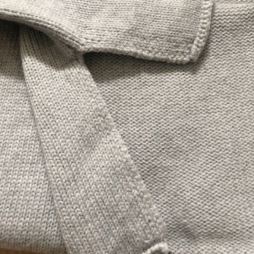 HostPick Wilfred Grey Merino Wool boatneck Sweater - Picture 8 of 10